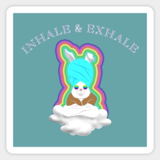 Inhale & Exhale Sticker